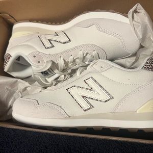 NEW IN BOX New Balance 515 Neutral/Leopard Detail